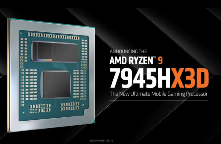 AMD Ryzen 9 7945HX3D è il primo mobile processor con tecnologia AMD 3D V-Cache
