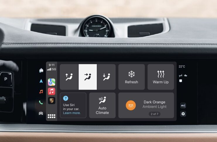 Porsche mostra CarPlay agli steroidi in arrivo