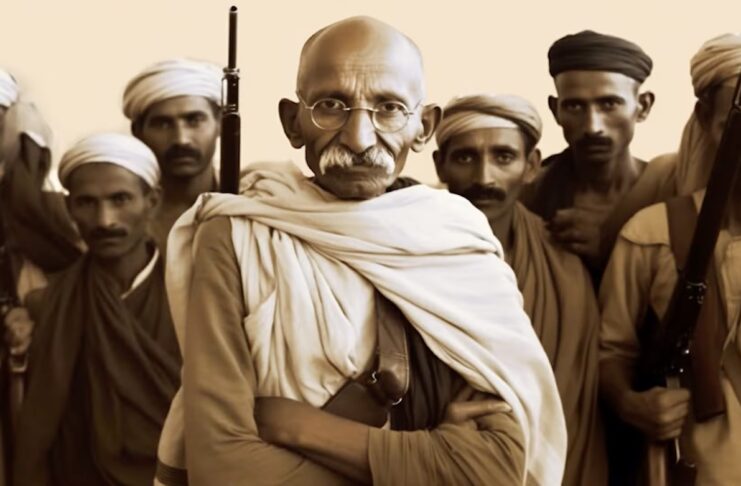 Il video AI con Gandhi e Kanye West è la tomba dell’industria media