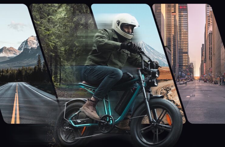 ENGWE M20, la bici elettrica che sembra una moto è in sconto