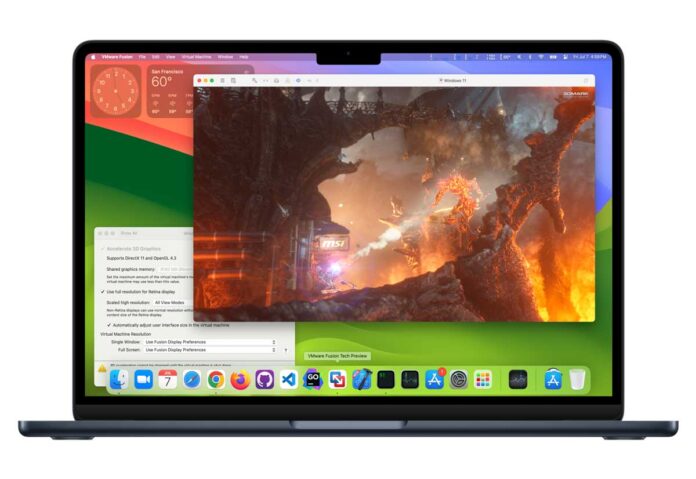 VMware Fusion, la virtualizzazione su Mac con accelerazione hardware per Apple Silicon