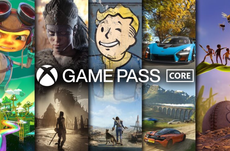 Xbox Game Pass Core è il nuovo piano di abbonamento giochi a 6,99 euro al mese