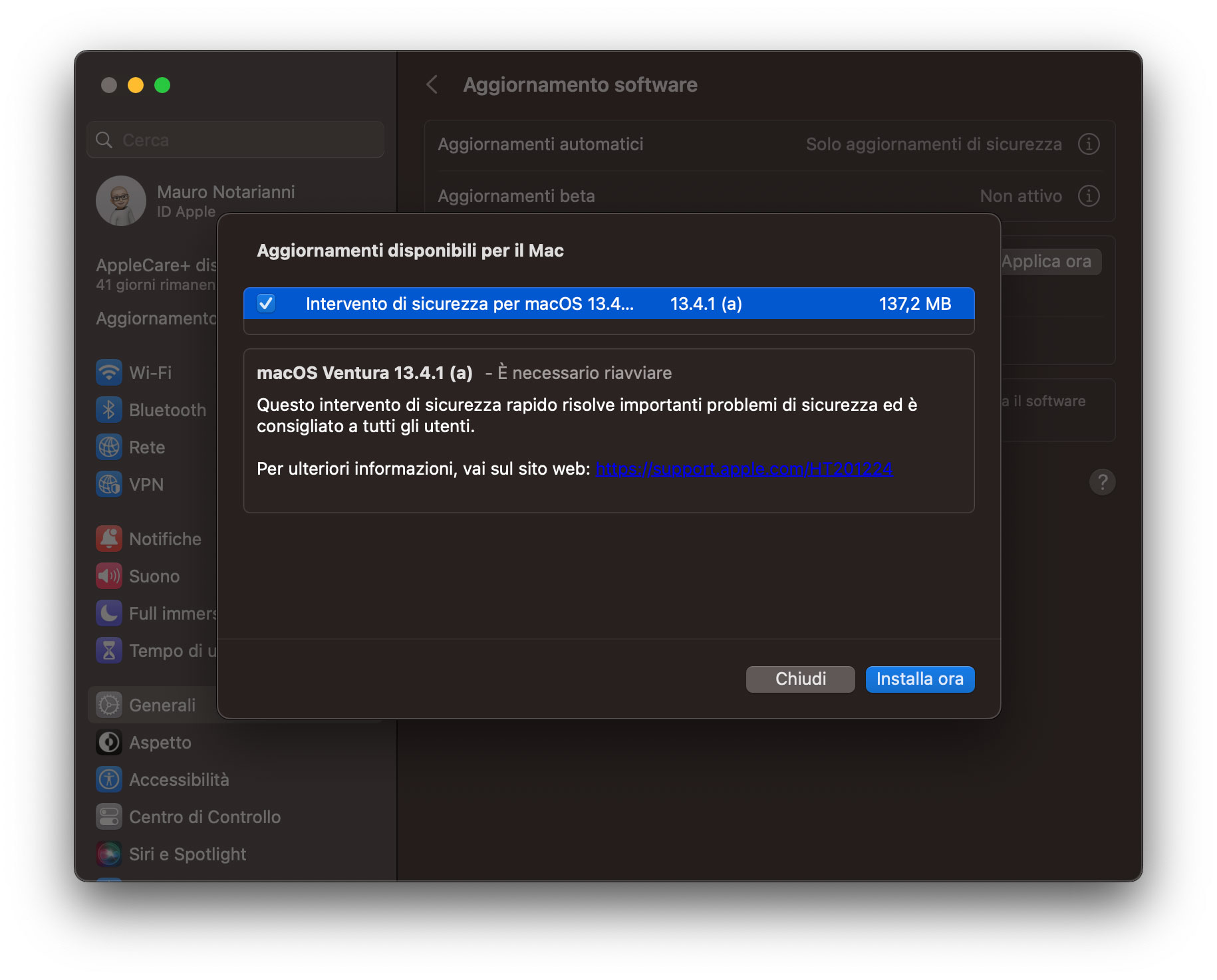 Apple, intervento sicurezza rapido per iOS 16.5.1 e macOS 13.4.1 per risolvere vulnerabilità Apple, intervento sicurezza rapido per iOS 16.5.1 e macOS 13.4.1 per risolvere vulnerabilità