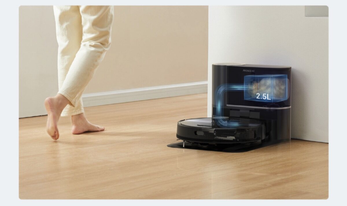 Floobot M9: il robot aspirapolvere con doppio mocio rotante e navigazione Lidar IPNAS 5.0