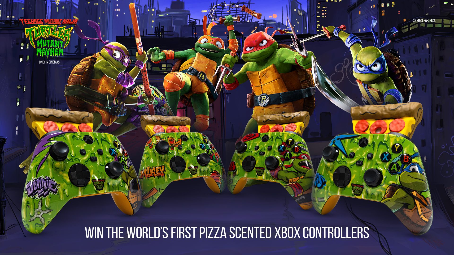 Cowabunga, arriva il pad Xbox che profuma di pizza