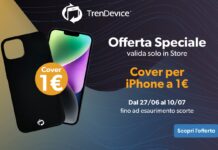 Cover per iPhone a 1€: offerta speciale valida solo nei TrenDevice Store  fino a esaurimento scorte