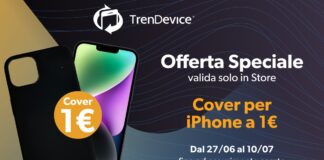 Cover per iPhone a 1€: offerta speciale valida solo nei TrenDevice Store  fino a esaurimento scorte