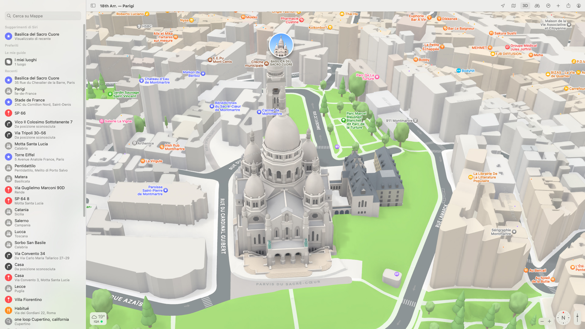 Mappe di Apple, nuove città con viste in dettaglio