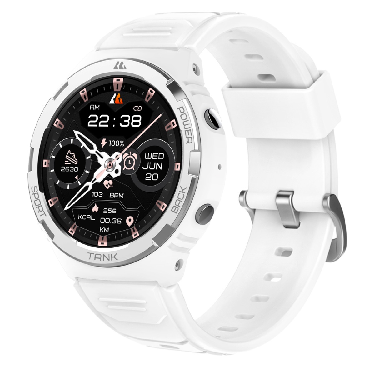 KOSPET TANK S1, l'orologio con certificazioni militari e display sempre attivo inserire sconto a 79 dollari