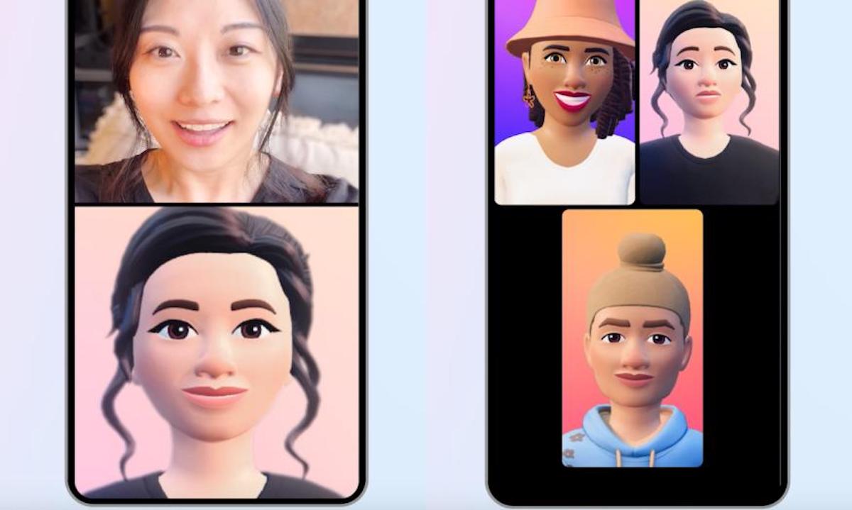Meta vi risparmia la faccia con avatar animati nelle videochiamate