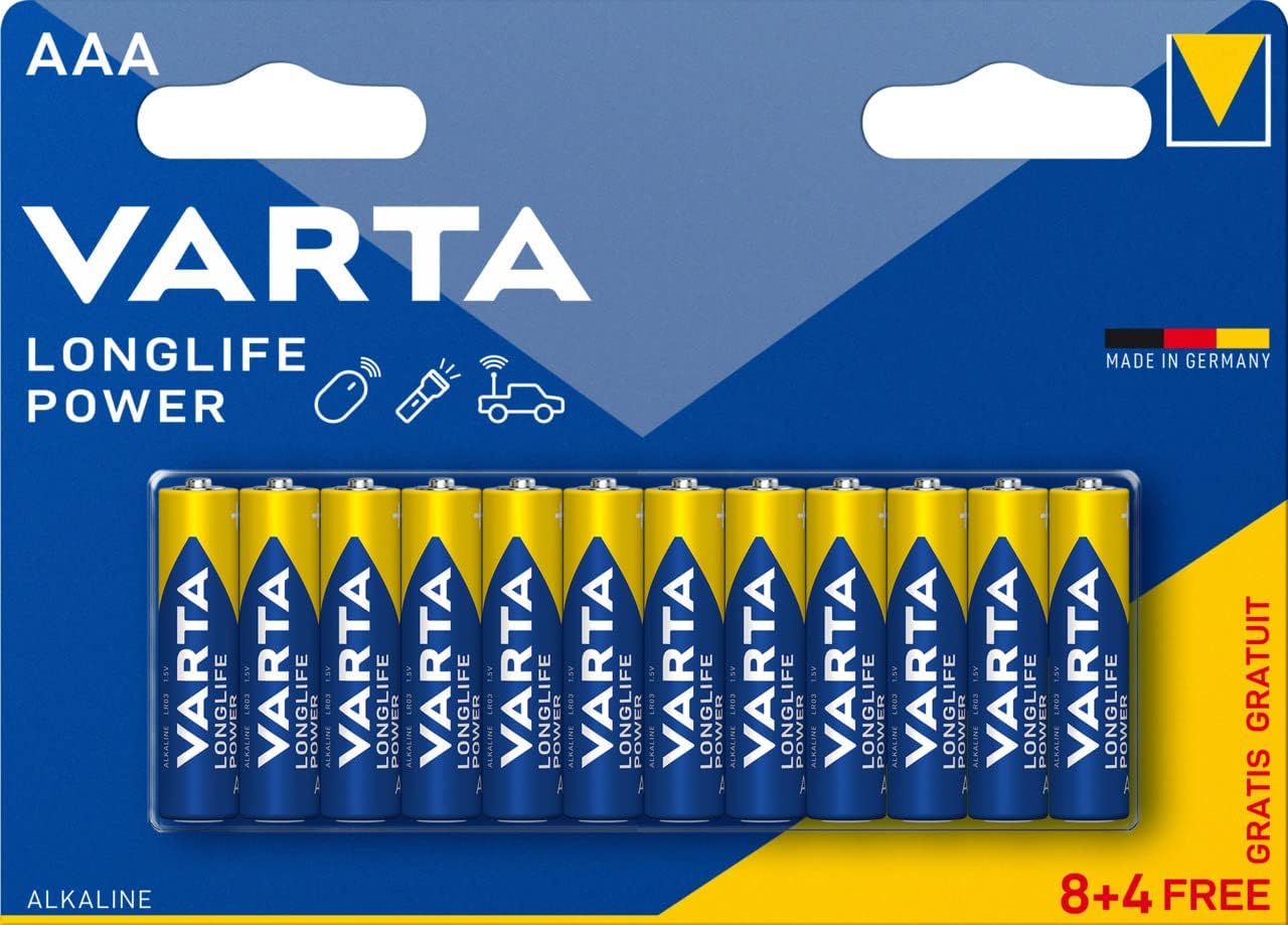 Offerta-furto, 12 batterie alcaline Varta AAA a solo 3
