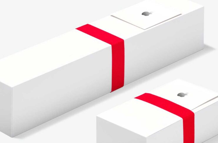 Apple non offre più la confezione regalo sullo store online