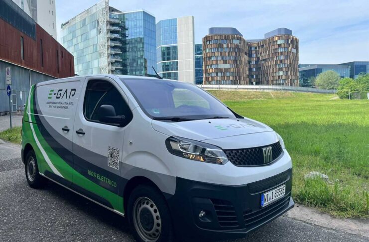 E-Scudo di Fiat Professional nella flotta E-Gap