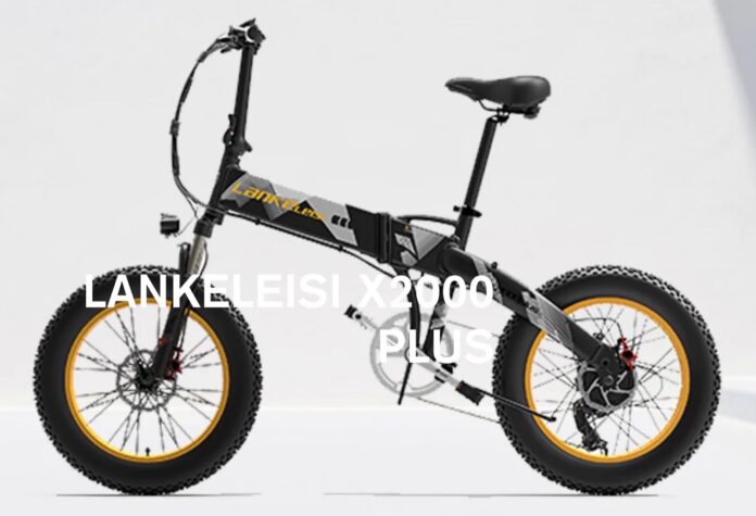 LANKELEISI X2000 PLUS, e-bike pieghevole super potente in offerta