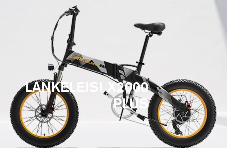 LANKELEISI X2000 PLUS, e-bike pieghevole super potente in offerta