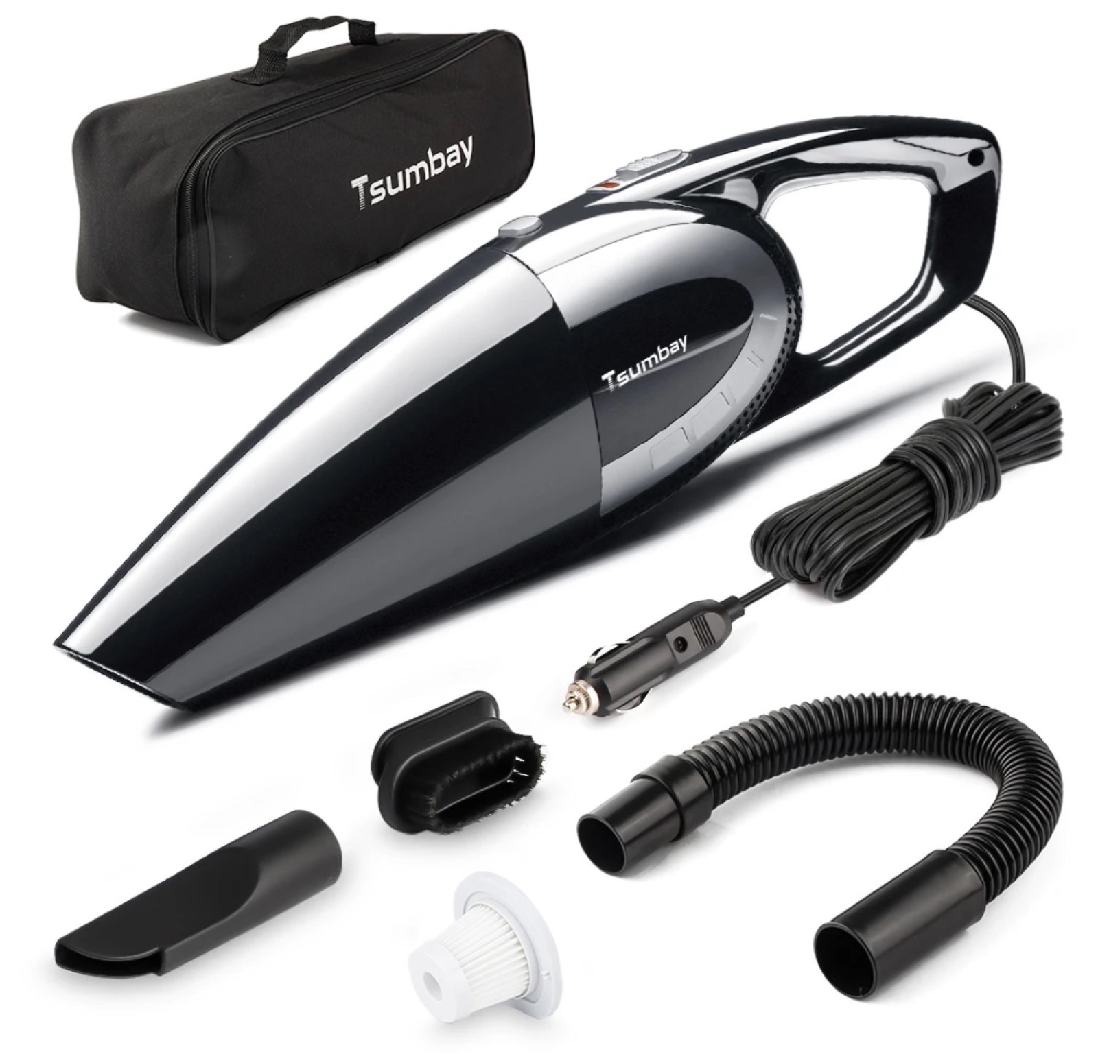 Potente aspirapolvere portatile in sconto del 60% Potente aspirapolvere portatile in sconto del 60%