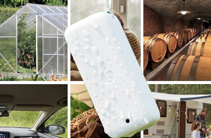 Il Termometro igrometro wireless SwitchBot IP65 funziona all’esterno e con lo smartphone