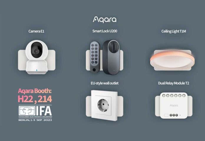 A IFA 2023 i nuovi dispositivi Aqara per la casa smart