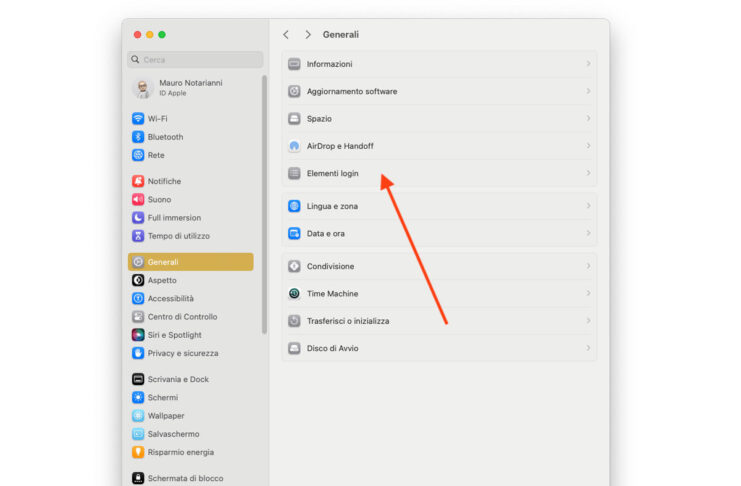 macOS, come eliminare riferimenti ad app disinstallate da Elementi login