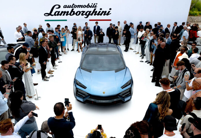 Lamborghini ha svelato la concept car del IV modello elettrico