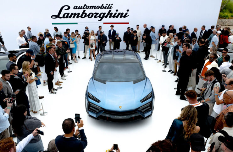 Lamborghini ha svelato la concept car del IV modello elettrico