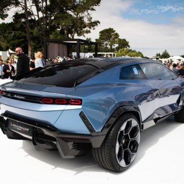 Lamborghini ha svelato la concept car del IV modello elettrico