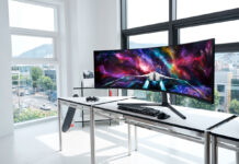 Samsung, un monitor gaming dual UHD da 57"