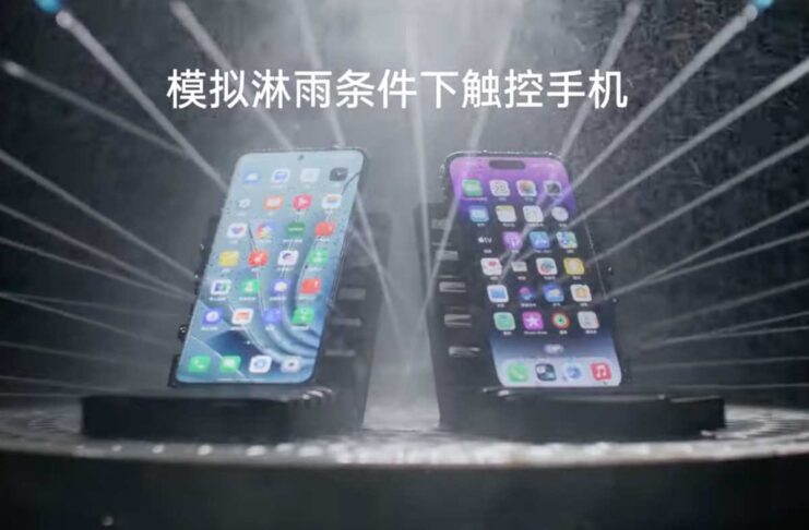 Il touch di OnePlus Ace 2 Pro si potrà sfruttare anche con le mani bagnate