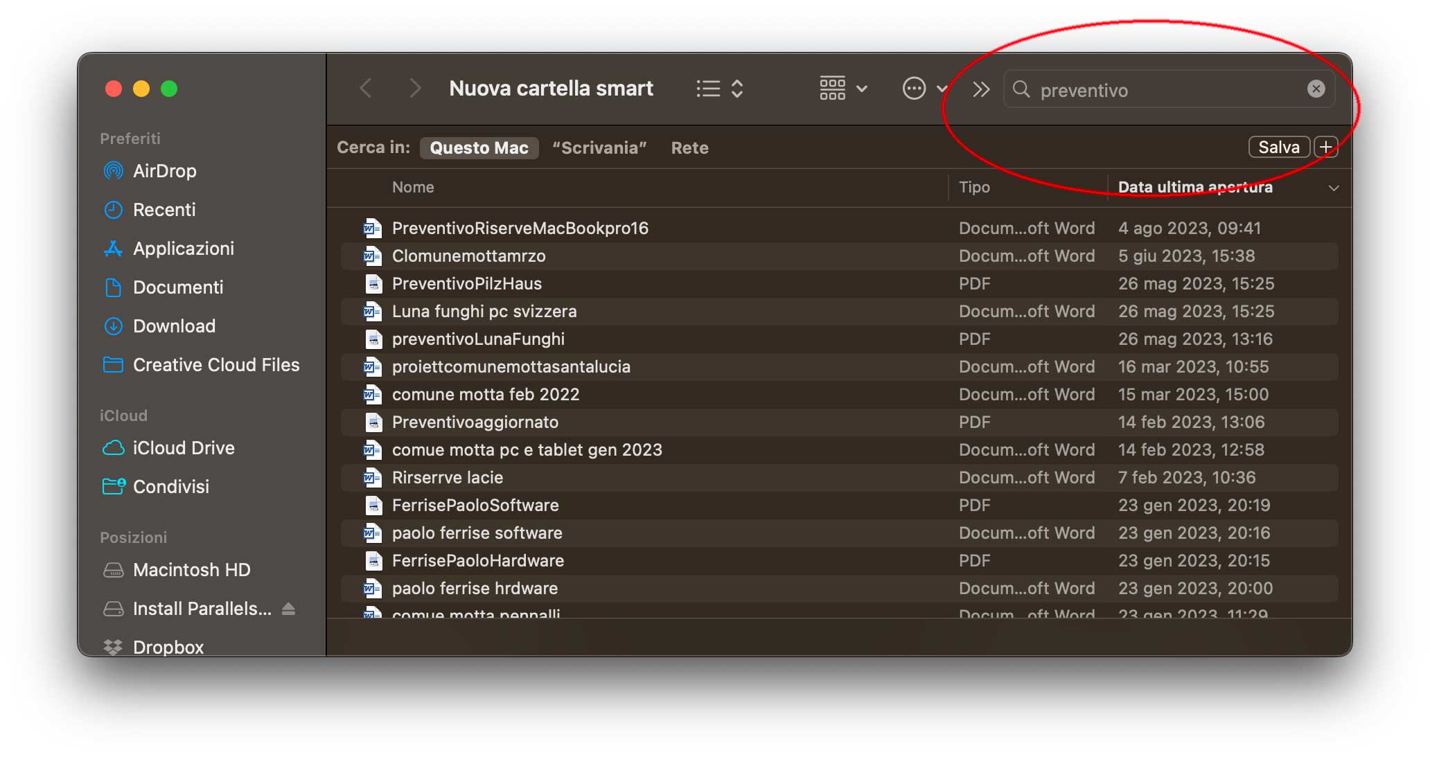 Cosa sono le cartelle smart di macOS Cosa sono le cartelle smart di macOS