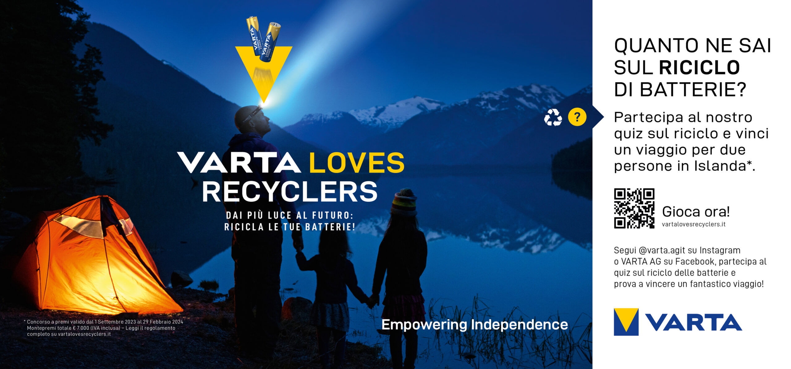 VARTA Loves Recyclers è il concorso che promuove la cultura del riciclo