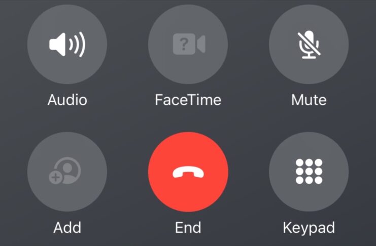 Apple si arrende e trova la posizione del tasto Termina chiamata
