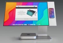 Monitor Nex aggancia magneticamente iPhone e lo ricarica