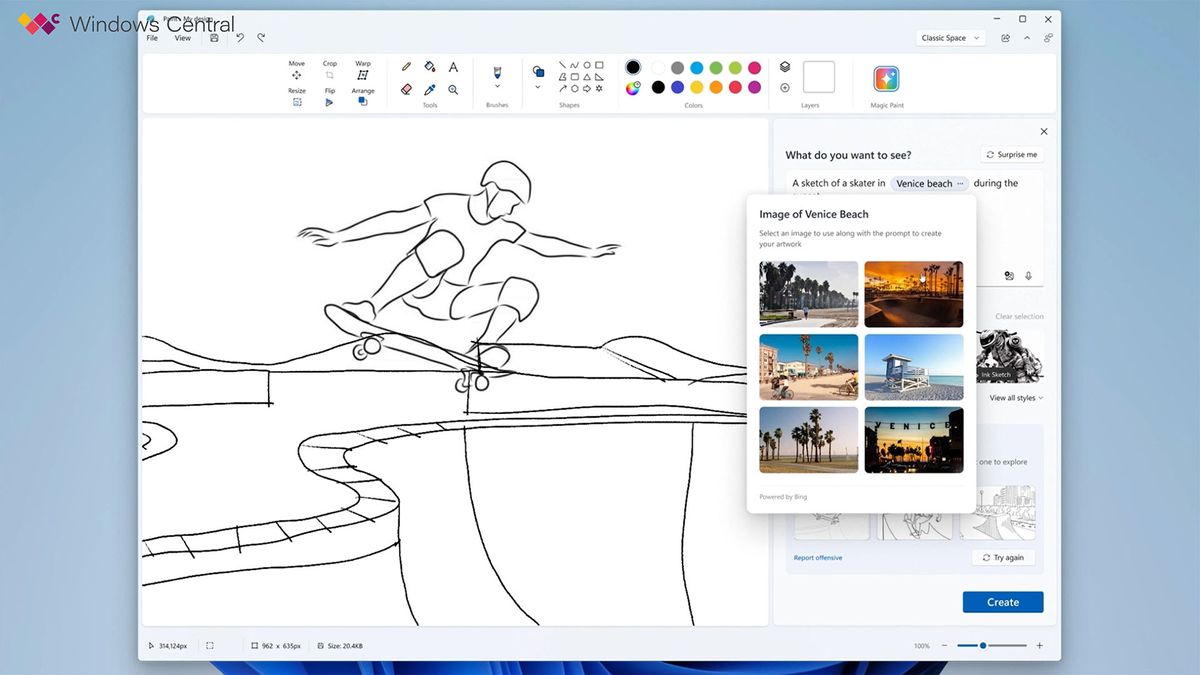 Windows 11, Microsoft vuole aggiungere funzionalità IA in Paint e Foto