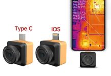 Termocamera Infiray per iPhone e Android disponibile al 23% di sconto