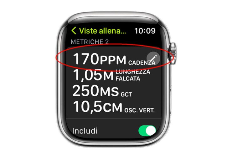 Apple Watch, che cos'è la voce cadenza della corsa?