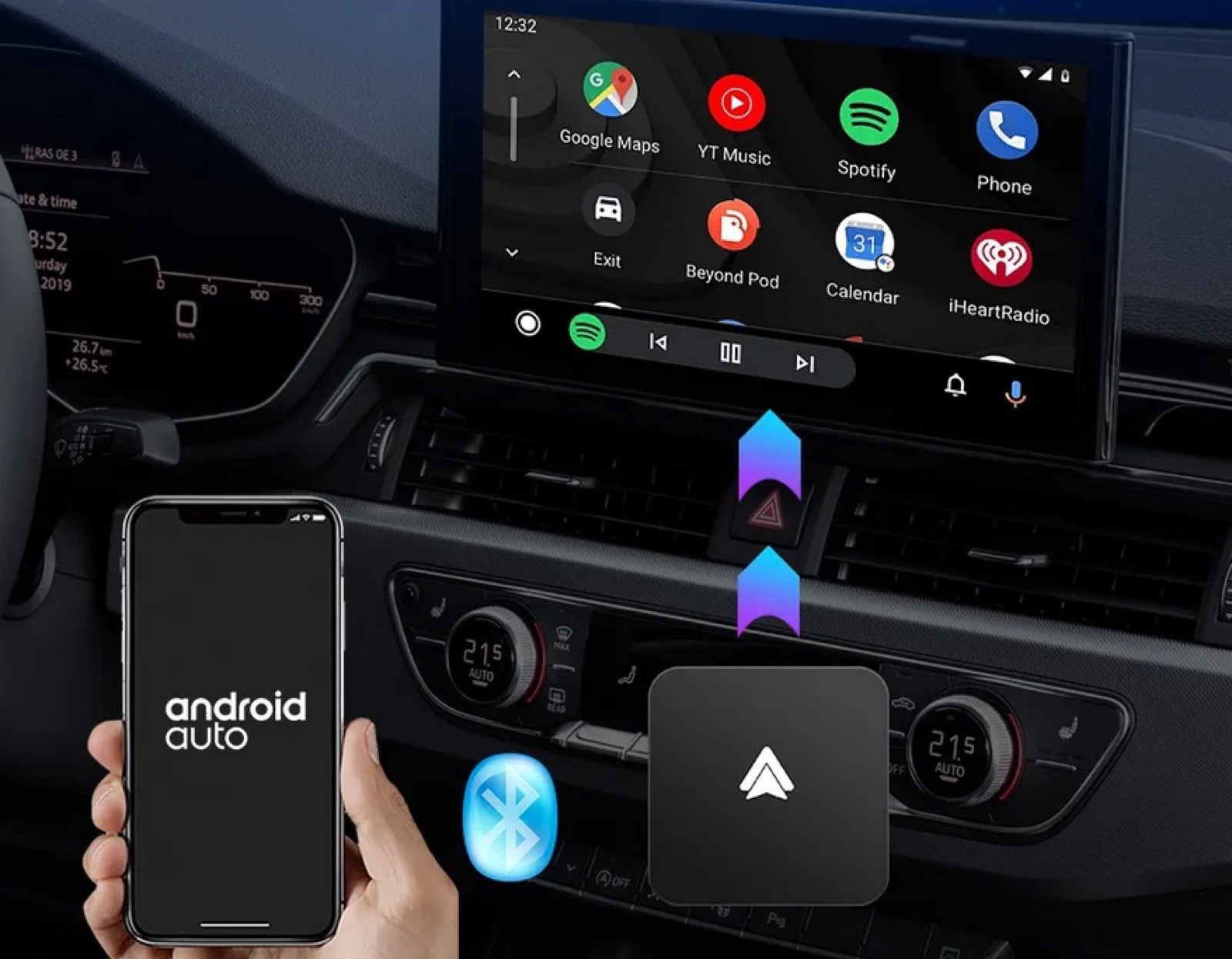 Con EKIY A2 togliete il filo ad Android Auto - macitynet.it