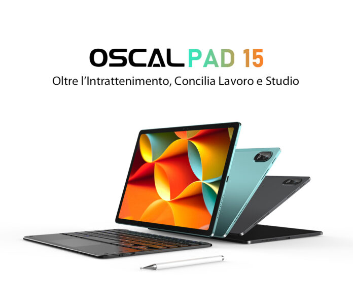 Oscal Pad 15 il tablet tutto potenza e versatilità a partire da 190 euro al lancio