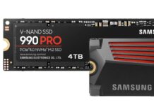 Samsung, presentate le unità della serie 990 Pro nella variante da 4TB