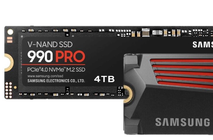 Samsung, presentate le unità della serie 990 Pro nella variante da 4TB