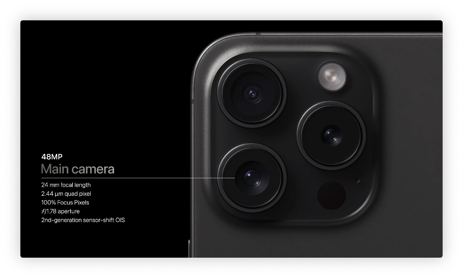 Apple annuncia iPhone 15 Pro e Pro Max in titanio, i più leggeri di sempre