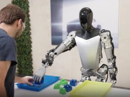Il robot Tesla Optimus manipola oggetti e fa yoga grazie all’AI
