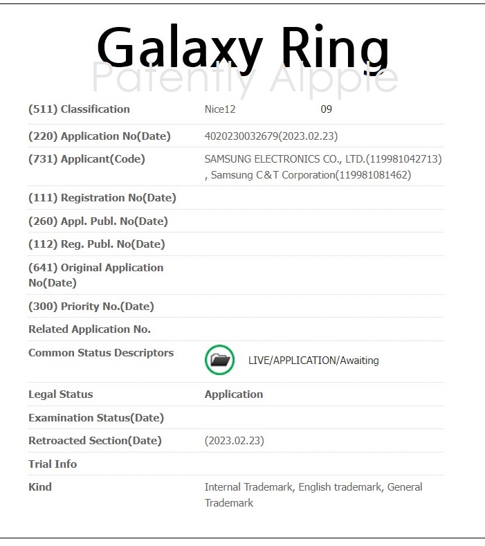 Galayx Ring, l’anello smart previsto in arrivo con Galaxy S24