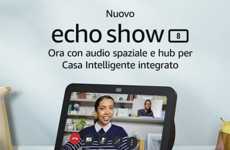 Echo Show 8 di terza generazione migliora l'audio e aumenta la compatibilità domotica
