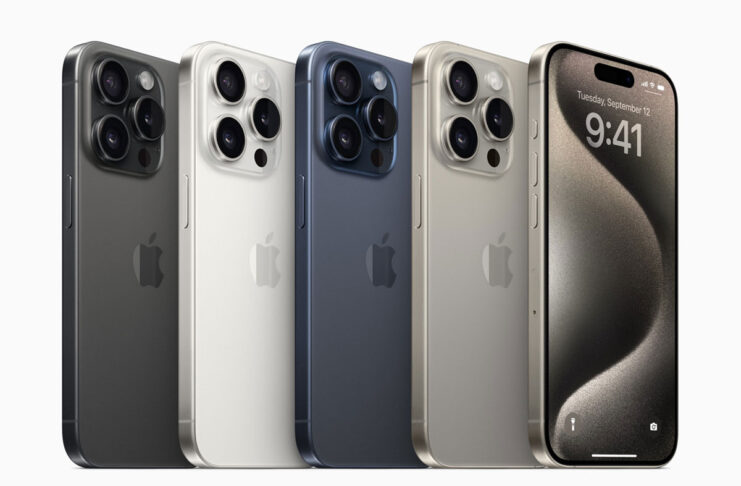 Gli iPhone 15 Pro con supporto alla tecnologia Thread