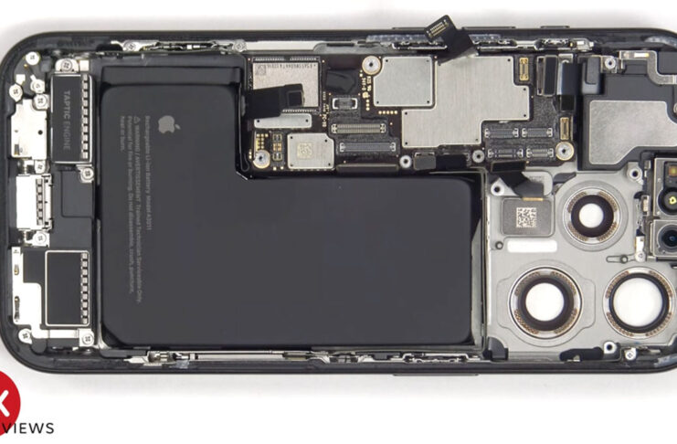 Lo smontaggio iPhone 15 Pro rivela capacità batteria e altri dettagli