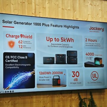 A IFA il super generatore solare 2000 Plus di Jackery