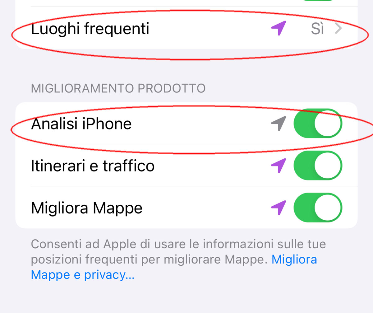 Apple indaga su un problema con le impostazione privacy in iOS 17 Apple indaga su un problema con le impostazione privacy in iOS 17