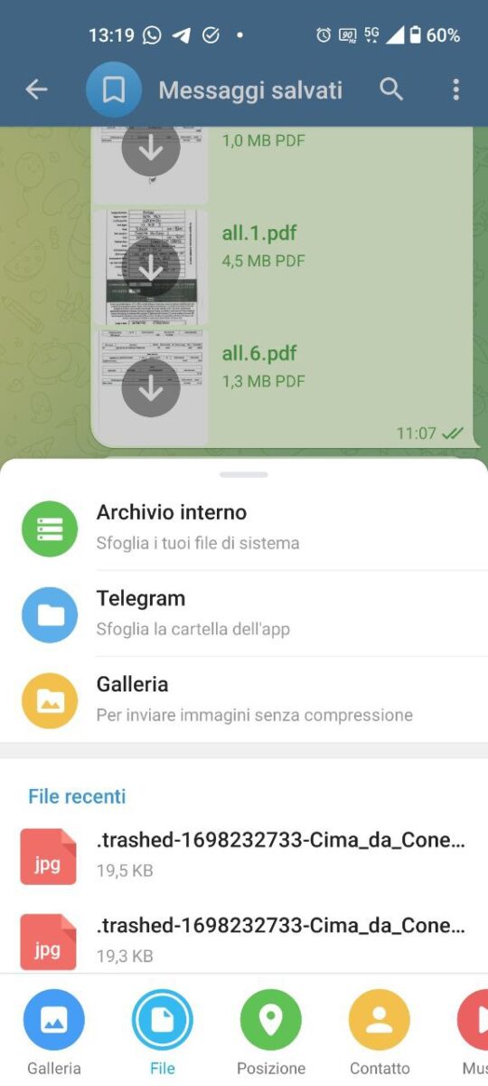Come inviare immagini e video in alta qualità su Telegram
