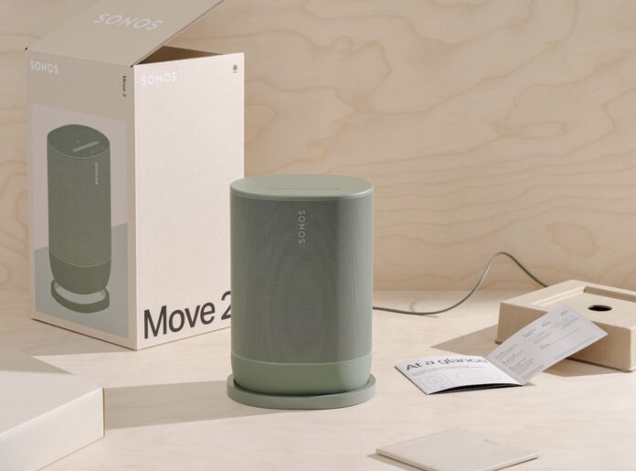 Sonos Move 2 diventa stereo, più green e versatile con WiFi, Bluetooth e Audio In