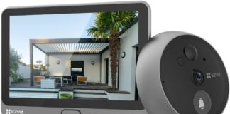 EZVIZ CP4 è lo spioncino digitale a batteria con risoluzione Full HD